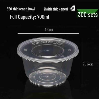 Disposable Food Bowls with Lids