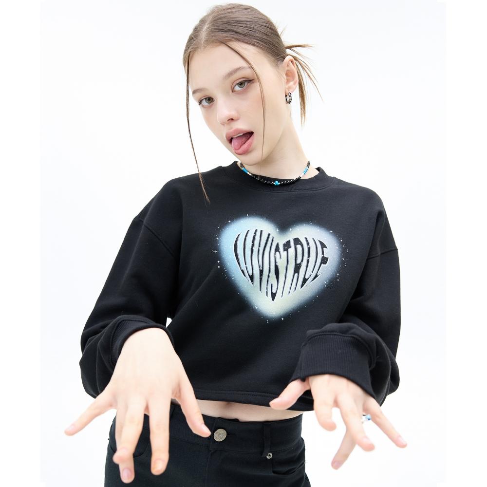 

LUV IS TRUE MZ HEART PEARL MTMBLACK