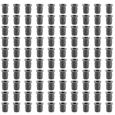 M5 Gumové matice 5mm Metrické Motocyklové Šrouby Kapotáže Čelního Skla Upevňovací Nástroj 100ks