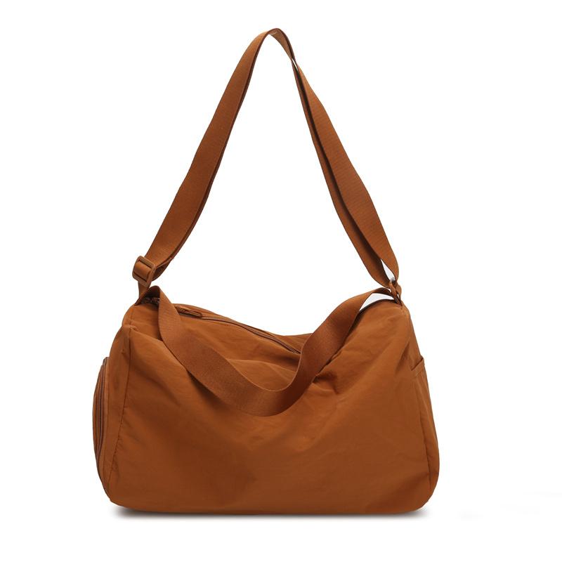 Sac de Sport Fitness Sac de Voyage Courte Distance Sac à Bandoulière Croisé Grande Capacité pour Femmes