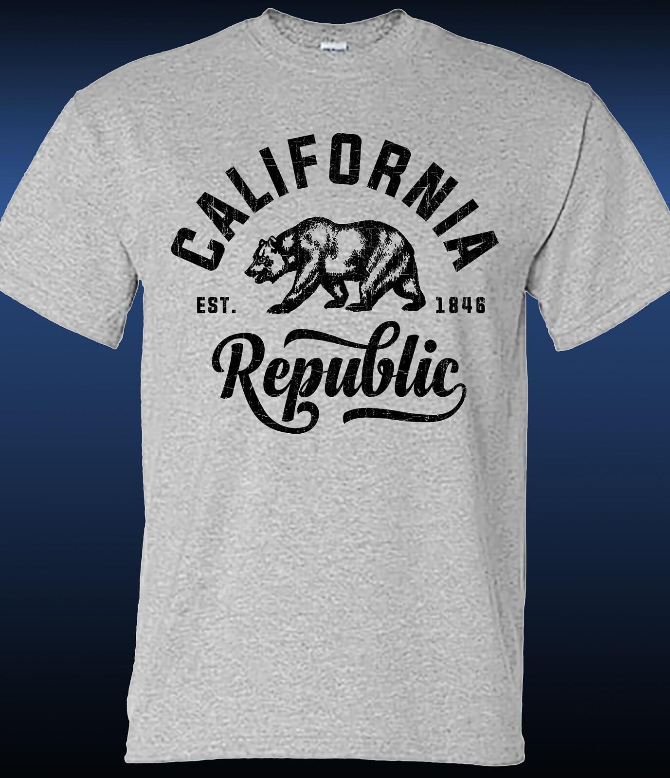 California Republic T-shirt S разноцветный