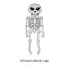 Skeleton Halloween Helium Balloon - Giant Skeleton Aluminum Foil Balloon Suitable for Ghost Halloween Decoration Party Supplier