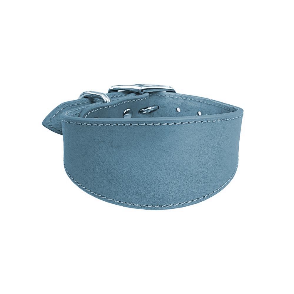 Adjustable Wide Dog Collar Cowhide Leather Dogs Accessories Large Dog Large Breeds Collars  Whippet