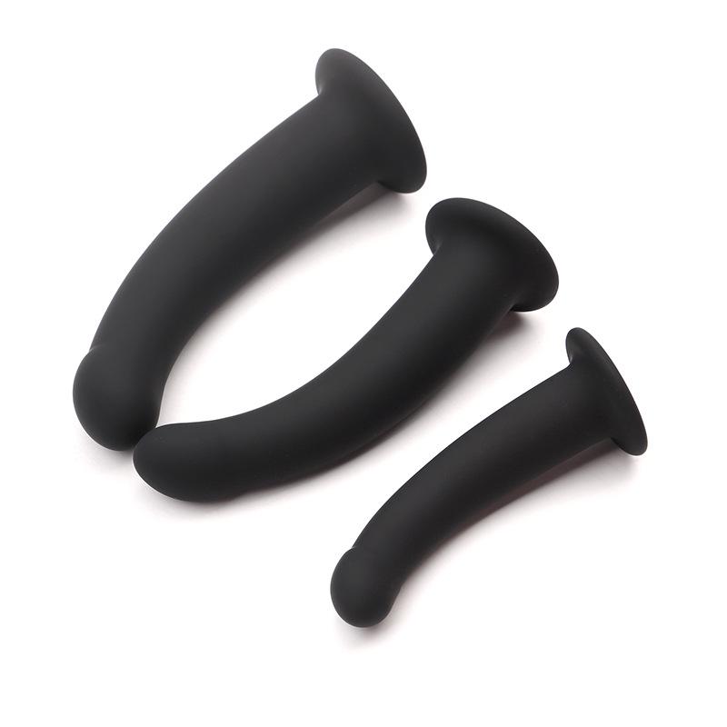 Silicone Wearable Anal Bead Plug with Suction Cup for Men and Women