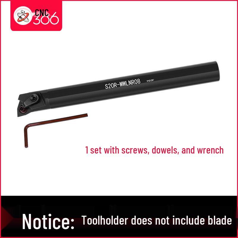 95° Internal Bore CNC Turning Tool Holder S16Q/S25S/S20R-MWLNR08 for Boring Inner Circles