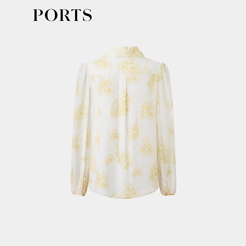 Ports Women's Long Sleeve Silk Shirt