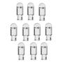 10pcs High Brightness Cob Glass Led  Car  Light Good Heat Dissipation Long Service Life T10 Width