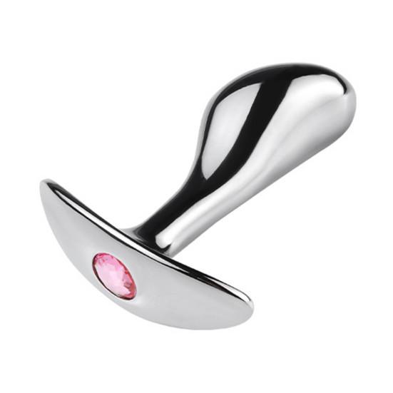 Metal Snake Head Shape Masturbation G-pot Expansion Butt Plug Analplug Sex Tool