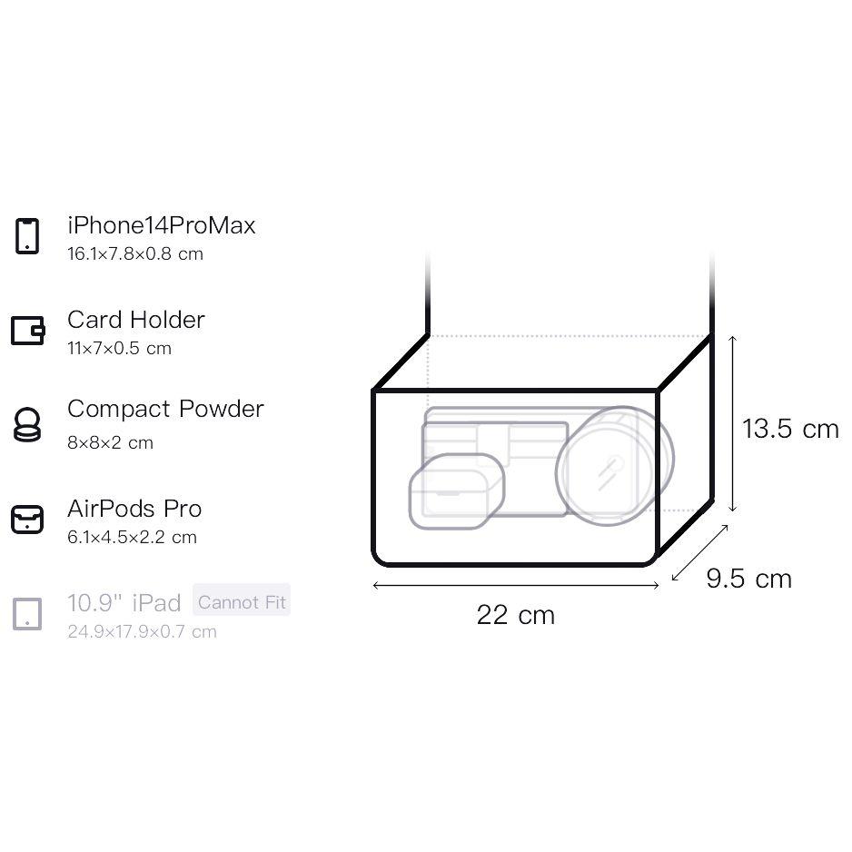 Puma 2.5L Casual Sports Polyester Mini Shoulder Crossbody Handbag Women Handbags Chestnut-Brown 091137-04