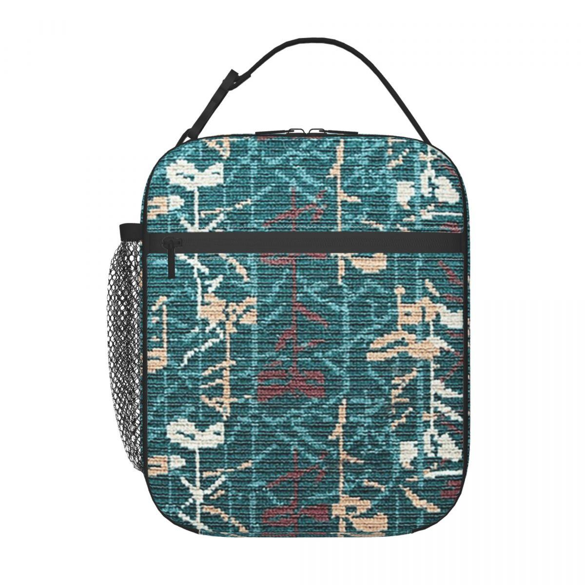 MCO Orlando International Airport Carpet Insulated Lunch Bag for Women Kids Portable Food Boxes Thermal Lunch Box Tote One Size