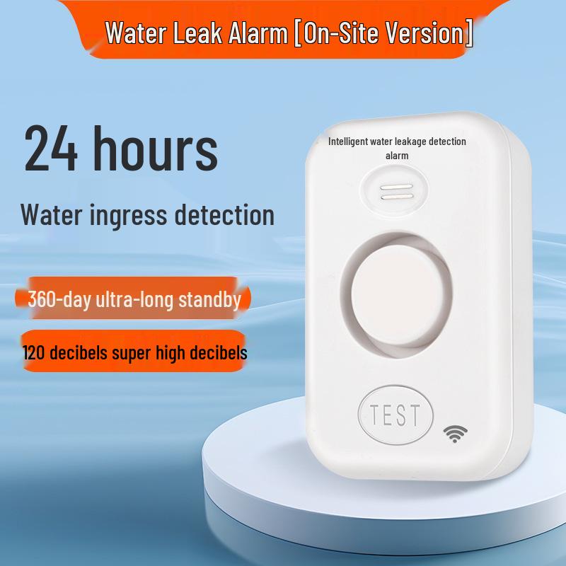 Water Immersion Alarm - Leak Detector for Kitchen, Balcony, Home, Fish Tank, Overflow Protector with Phone Alerts