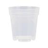 Clear Nursery Pots Plastic Planting Pots Lightweight Build Root Growth Monitoring Transparent Design For Indoor Plants