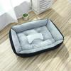 Pet Nest All-Season Universal Cat & Dog Bed - Rectangular, Bone-Shaped Pad for Medium To Large Pets