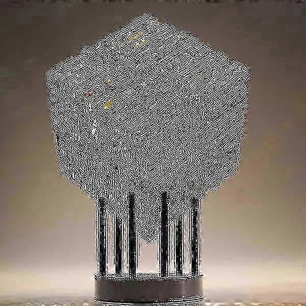 Magik Chroma Cube Glass Sculpture Home Office Desktop Ornament Housewarming Gift