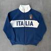 STREETRICH Stehkragen Sportlicher Stil Color Blocking Design Buchstabenjacken Herren und Damen Modisches Anziehen Reißverschluss Sweatshirts