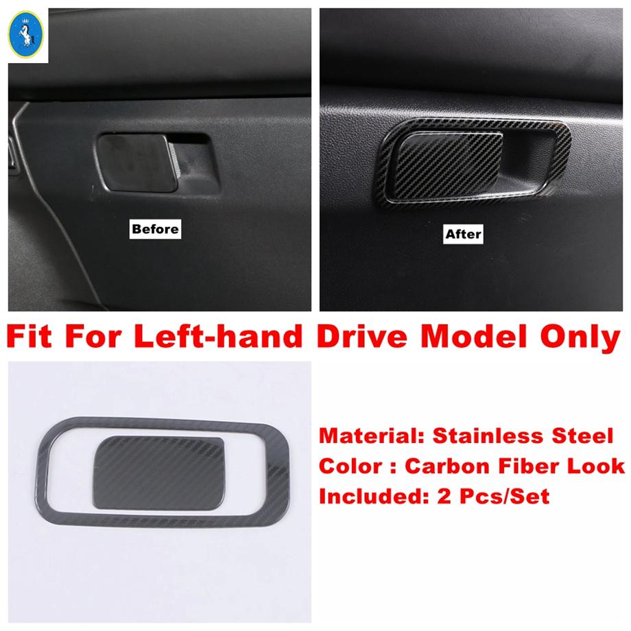 Auto AC Air Vent Outlet / Gear Shift / Glass Lift Button Panel Cover Trim For Haval H6 - 2024 Carbon Fiber Look Accessories