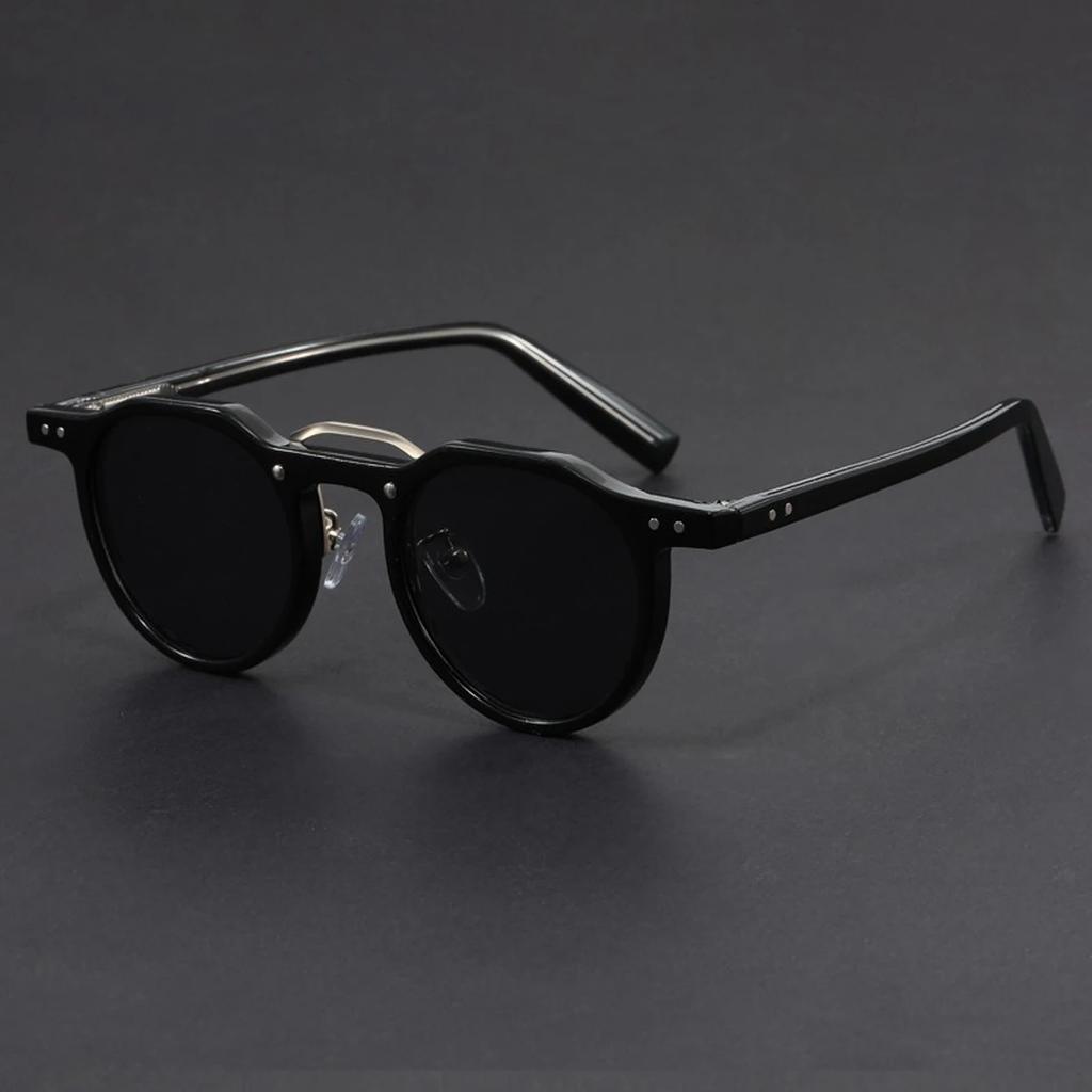 Classic Vintage Round Frame Sunglasses Men Women Hip-hop Punk Style UV400 Sun Glasses Retro Fashion Goggles