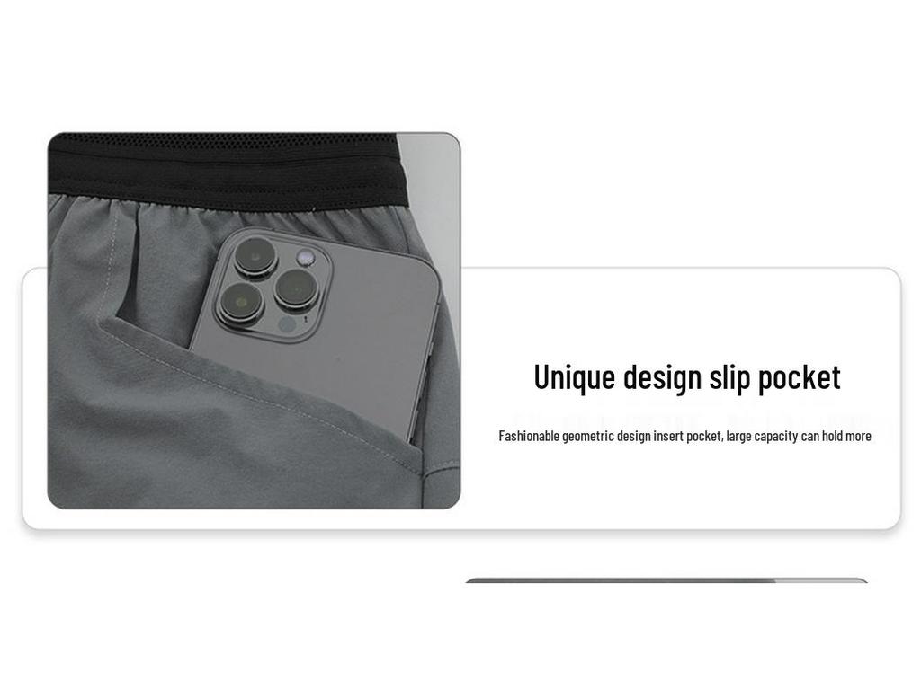 2024 Pánské lehké prodyšné rychleschnoucí běžecké kalhoty - Volný střih pro letní trénink