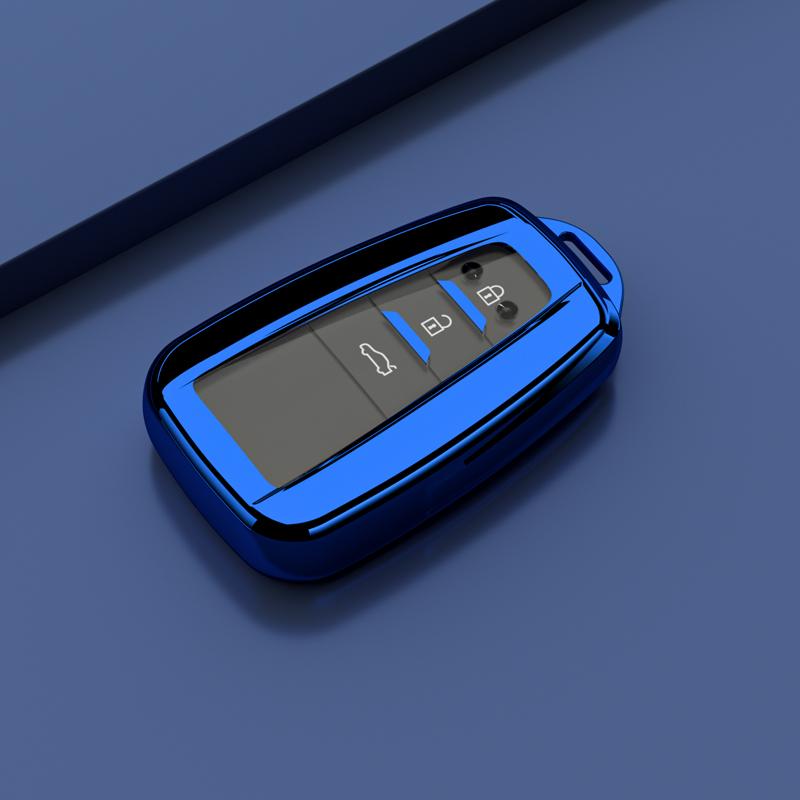 TPU Suitable for S5 Corolla keycase 2023 FAW Corolla twin engine interior decoration products full shell buckle JH5