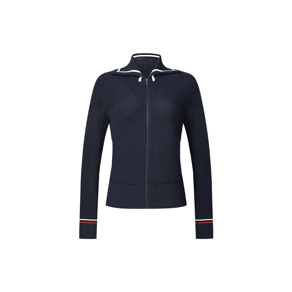 

Женский трикотажный топ с воротником-поло и длинными рукавами FILA Golf Series, легендарный, синий A11W415404FNV XL