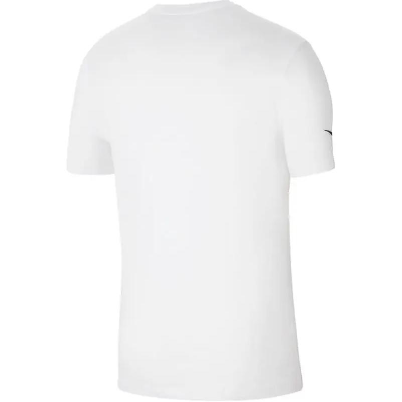Nike Solid Color Sport Crew Neck Tee Men Tops White CZ0881-100