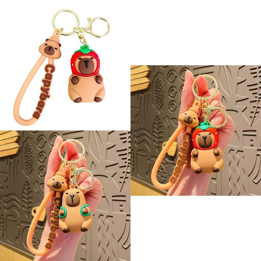 Cute Capybara Keychain Car Accessories Ideal For Parties And Gatherings