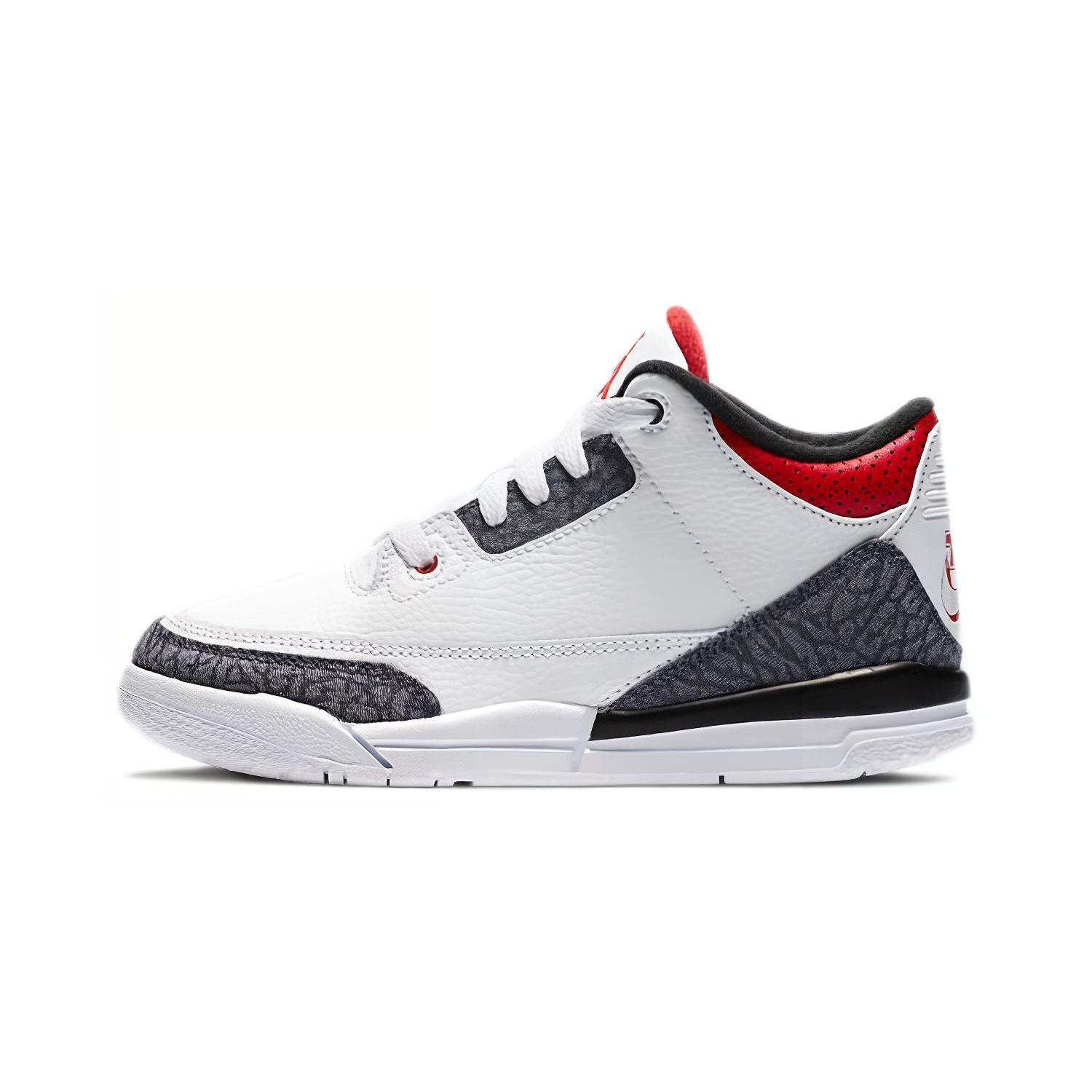 

new Jordan 3 Retro SE-T Fire Red Denim PS 35