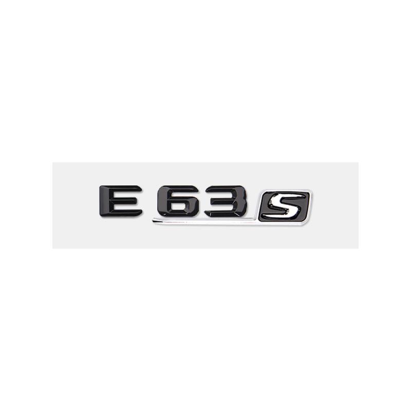MLAI6 E63S Logo Badge Car Stickers for Mercedes Benz E63 Refitted Eclass 6.3AMG Fender Side Labelflag New Old Rear Trunk Displacement