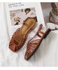 Damensandalen Sommer Schmaler Riemen Römische Schuhe Damen Freizeit Große Größen Marken Designer Bankett Strand Gladiator Sandalen Für Damen