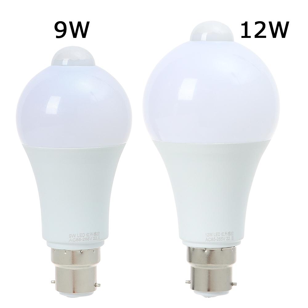 

ON/OFF Sensor B22 Motion Sensor LED Bulb PIR Energy Saving Light Smart Bulb