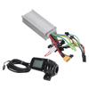 Bike Motor Controller Kit 28A 3648V 500W S886LCD Meter Aluminum Alloy Scooter Brushless Controller