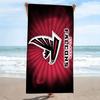 Atlanta Falcons Print Beach Towel, Large Soft Quick Dry Towel for Beach Camping Swimming