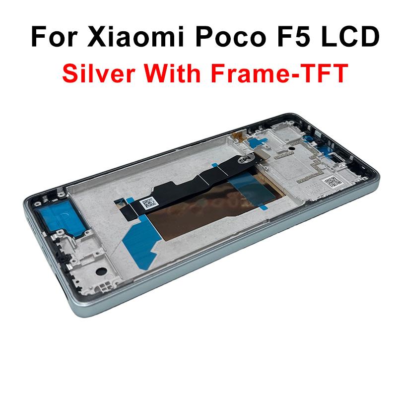 AAA++ OLED For Xiaomi Poco F5 Pro LCD Touch Screen 23049PCD8G Display Digitizer For Poco F5 LCD 23013PC75G Replacement Parts 1