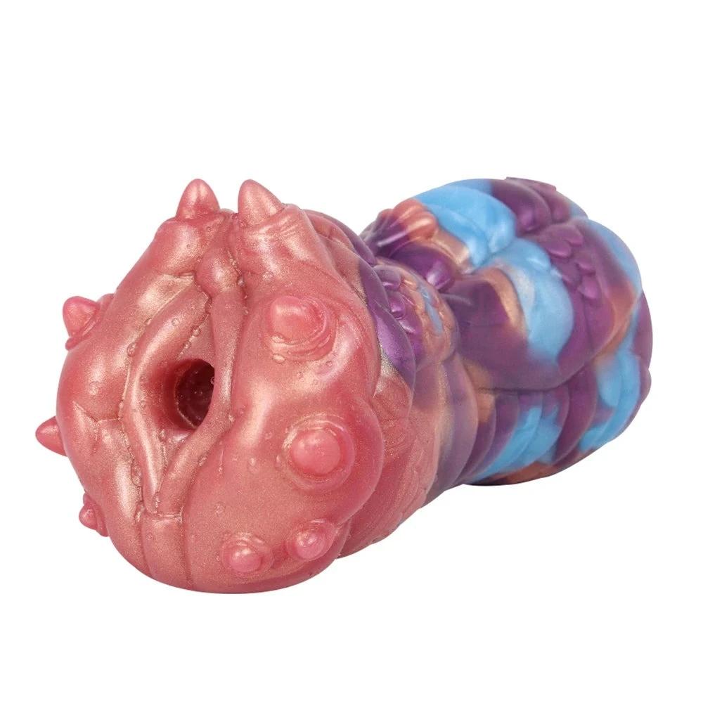 Soft Silicone Fantasy Dragon Male Masturbator Intimate Pocket Artificial Vagina Adult Product Sex Toys For Men Fantasy Dildos