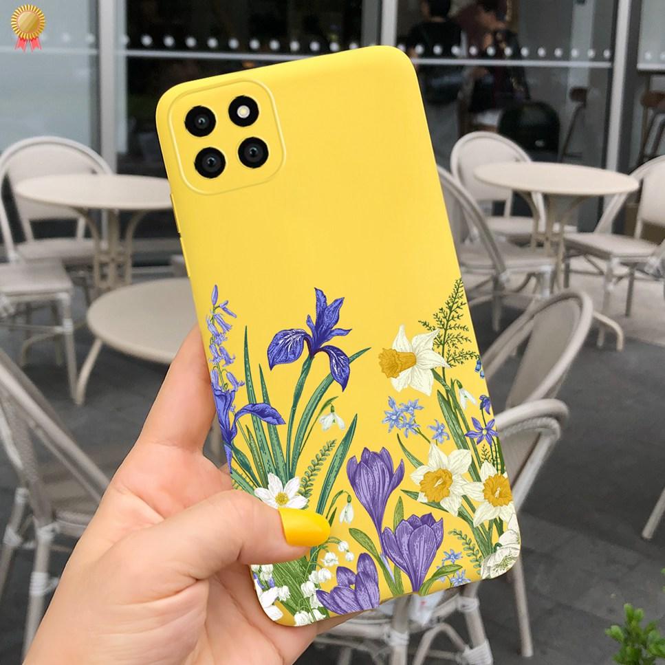 For Samsung A22 A22S 5G Case Cute Flower Butterfly Shockproof Silicone TPU Cover For Samsung Galaxy A22 A22S 5G Phone Case Funda
