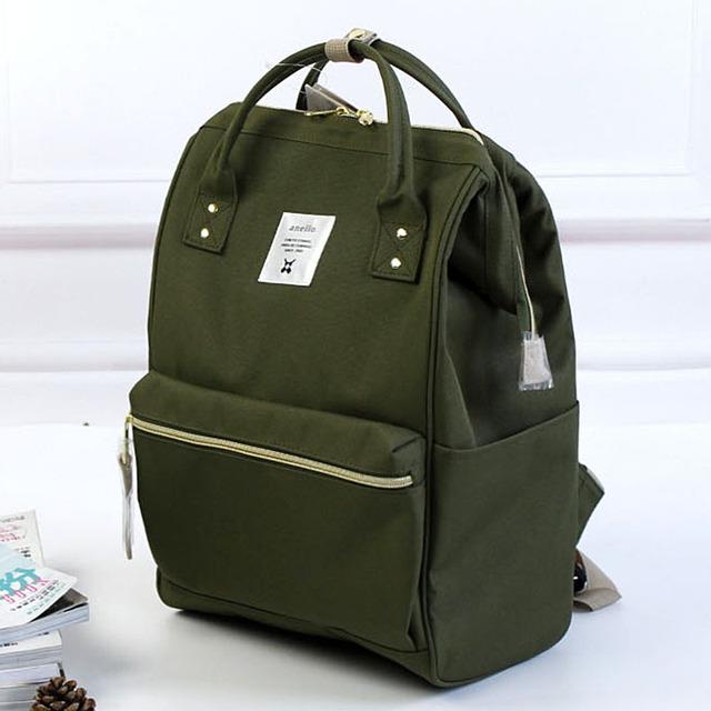 

Женская сумка и рюкзак Оксфорд, легкий противоугонный компьютерный рюкзак, сумка для колледжа, японский бренд, водонепроницаемые школьные рюкзаки с кольцом One Size армия зеленый