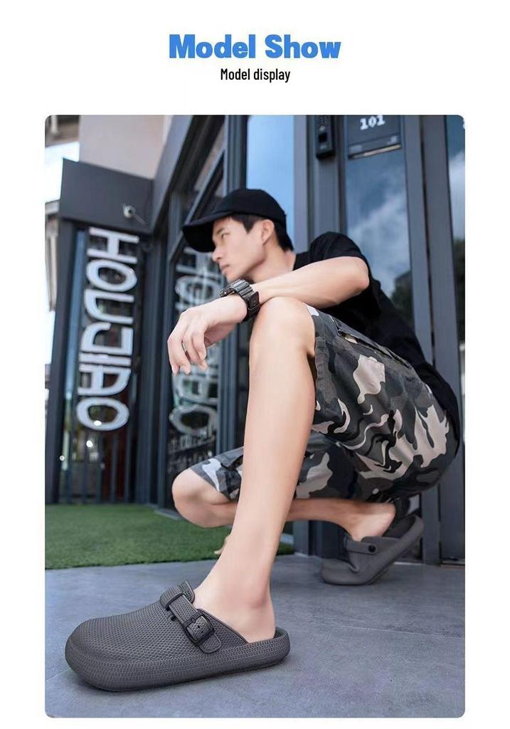 2025 Baotou Men's & Women's Summer Casual Non-Slip Thick-Soled Sandals