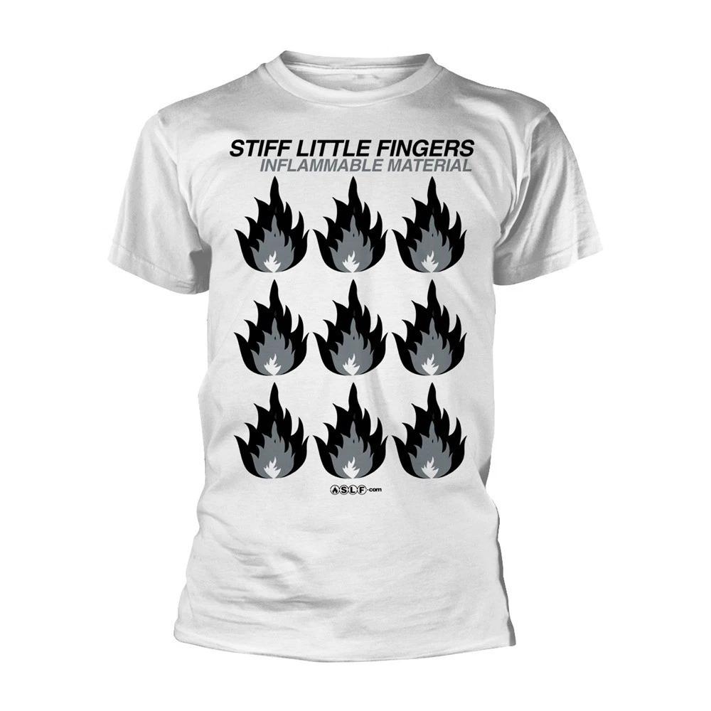 Stiff Little Fingers Inflammable Material T-shirt the jam clash sex pistols cure 3XL