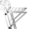 Ladder Work Platform Anti-Slip Heavy Duty Ladder Work Tray Attachment Accessories Multi-Purpose Folding Painters Ladder Extension Tools
