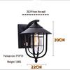 Nordic Outdoor Retro Smart Induction Wall Lamp - Waterproof for Indoor & Outdoor Use
