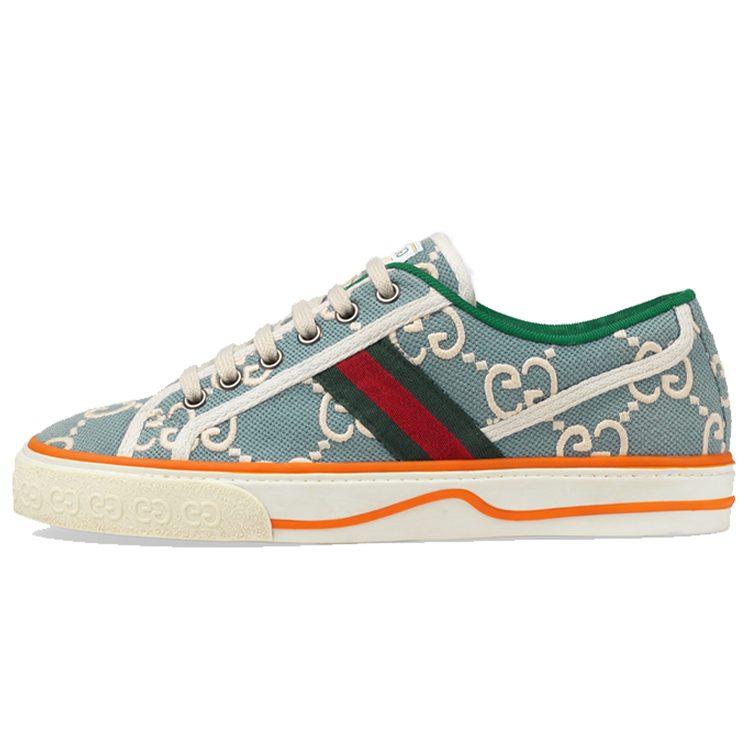 GUCCI Tennis 1977 Sneakers Light Blue Women's 606110 H0G10 3460