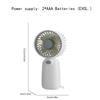 New Simple and Trendy Pocket Fan Portable Battery Mini Handheld Small Fan Can Be Carried  for Outdoor Travel