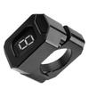 Motorcycle Gear Indicator Holder Fit 22mm-28.6mm, Keenso Universal Speed Gear Display Indicator Holder Bracket