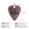 Celulu Guitar Picks: Heart, Triangle & Water Drop Shapes In 0.46mm, 0.71mm, 0.96mm, 1.2mm, and 1.5mm.