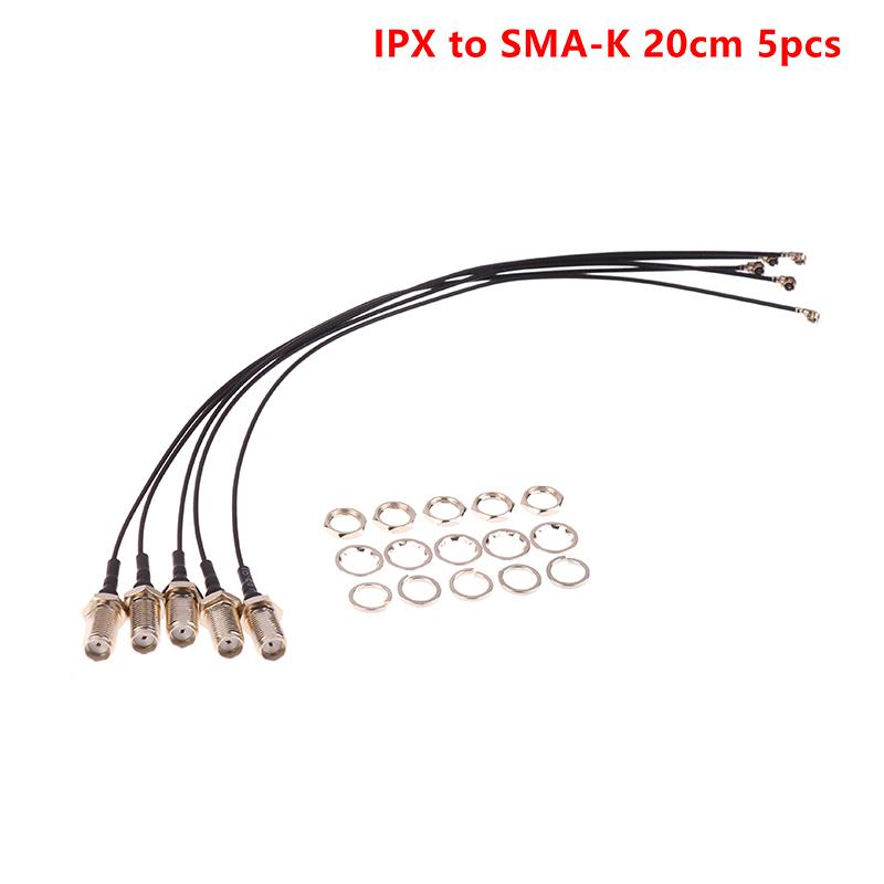 5Pcs/Lot Ipx To Connector Cable Female 1.13Mm Ipex To Sma Coax Adapter Cable Assembly Pigtail Extension Pigtail Cable