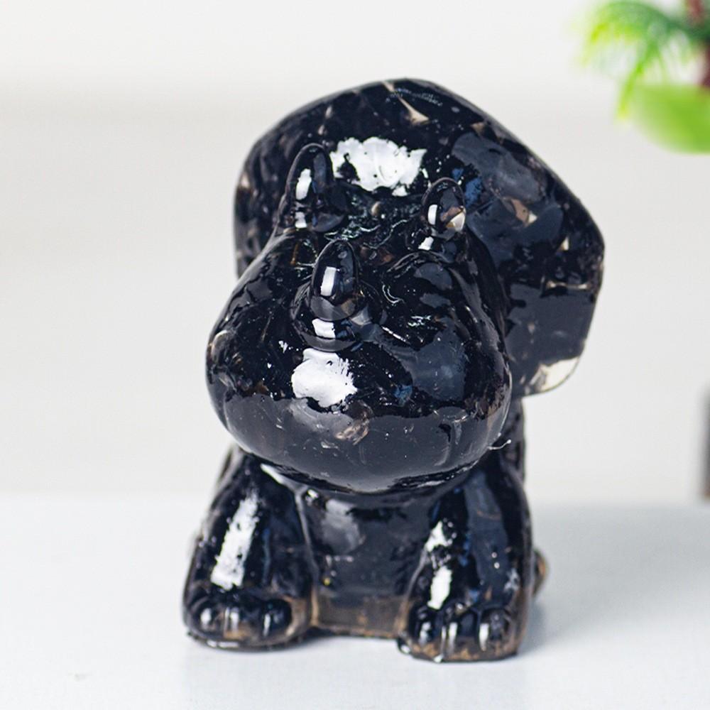 Resin Crystal Dragon Figurine With Cute Animal Design For Home Decor Gift