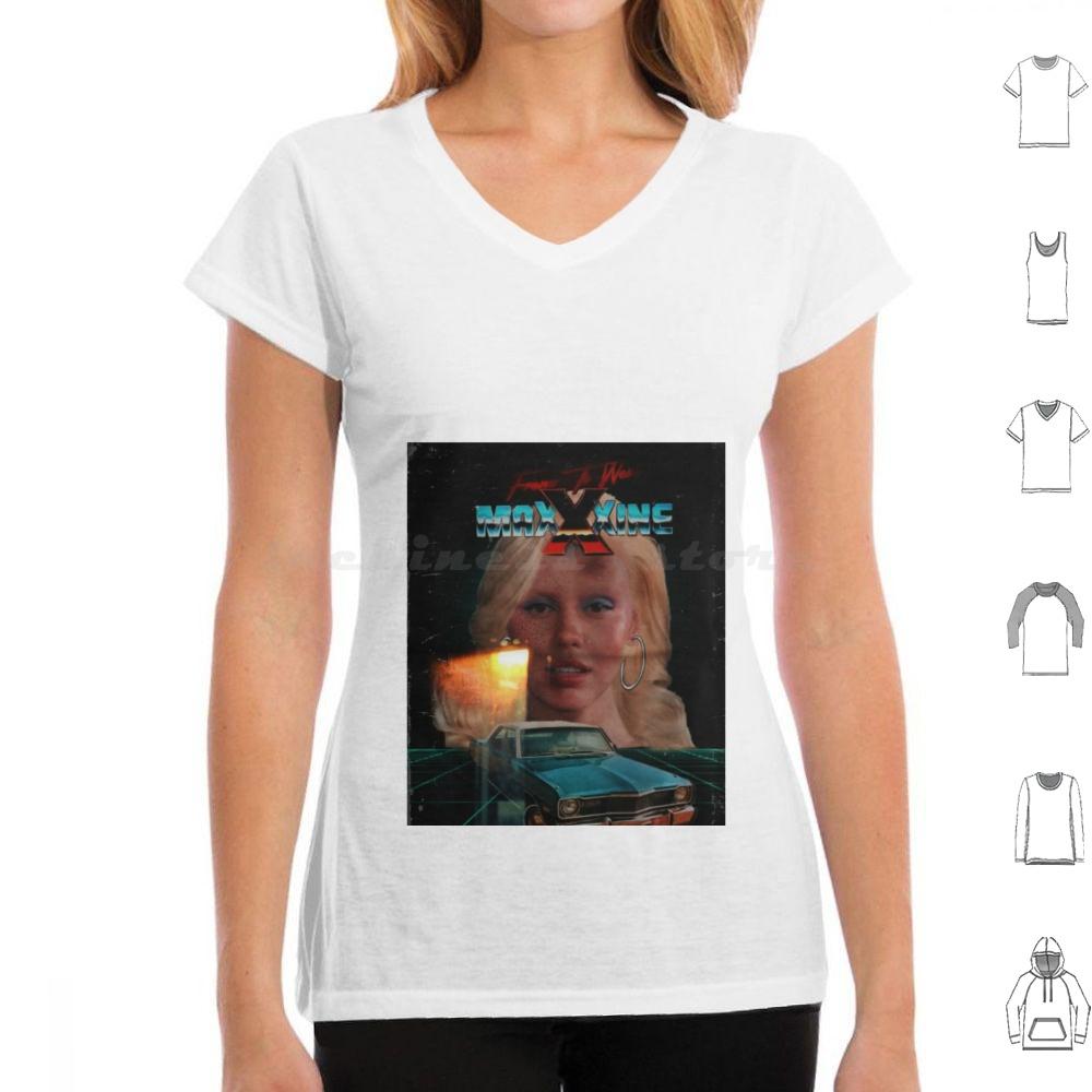 

Pearl X Maxxxine 2024 Mia Goth Film Horror Movie T Shirt Cotton Men Women DIY Print Pearl Maxxxine Maxxxine 2024 Maxine 2024 4XL