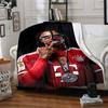 Player Trophy Victory Blankets Flannel Printed Breathable Warm Throw Blanket for Home Office Bedspreads 0708a44