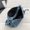 Denim Mobile Phone Bag Women's Shoulder Crossbody Bag Multi-Compartment Small Square Bag