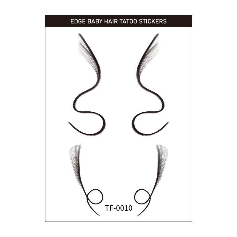 Bangs Sticker Eyebrow Sticker Hair Sticker Hairline Wig Tattoo Sticker Hair Edge Tattoo